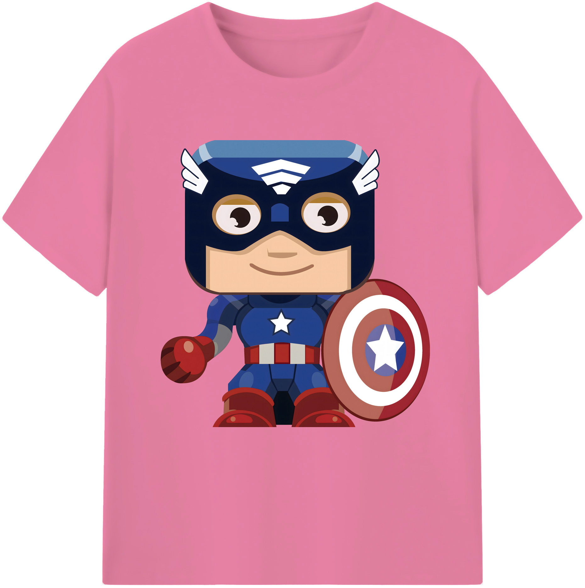 （画像用） アベンジャーズ The Avengers 綿100％半袖Tシャツ（フロントプリント）